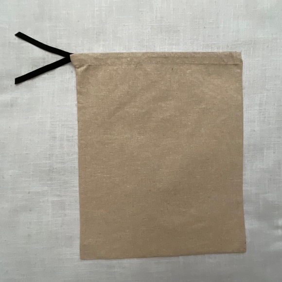 Gucci Cotton Drawstring Dust Travel Bag Storage Cover 12”x15”NEW - Picture 5 of 8